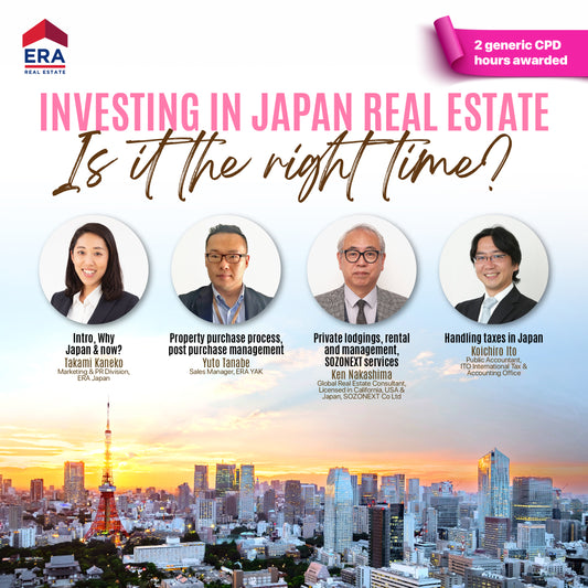 SOZONEXT's Presentation on Investing in Japan's Lodging Facilities at ERA Singapore and LIXIL ERA Japan Webinar