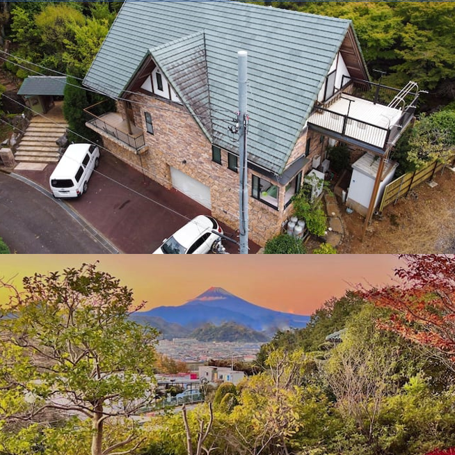 Izunokuni Vacation Rental Property with Sauna - Mt. Fuji View (SZ-0001)